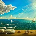 When I Write Art by Vladimir Kush